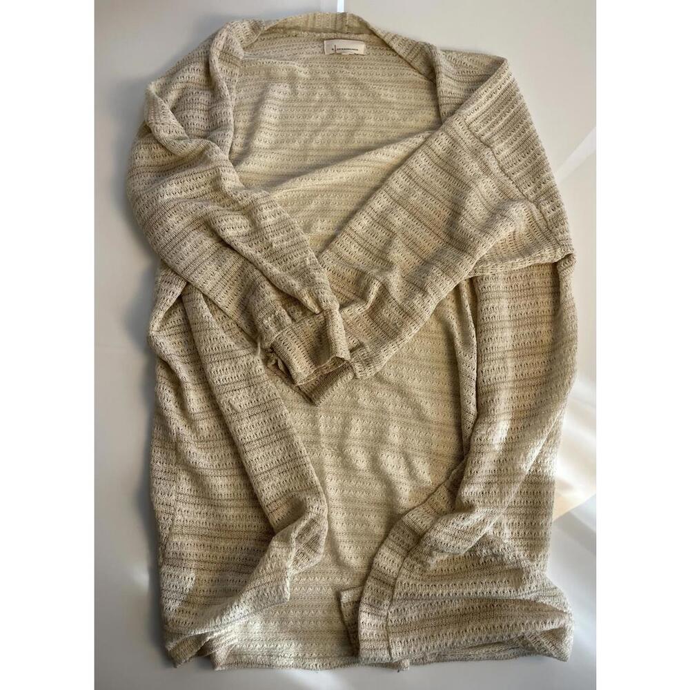 Anthropologie Open Front along Cardigan- Women One Size